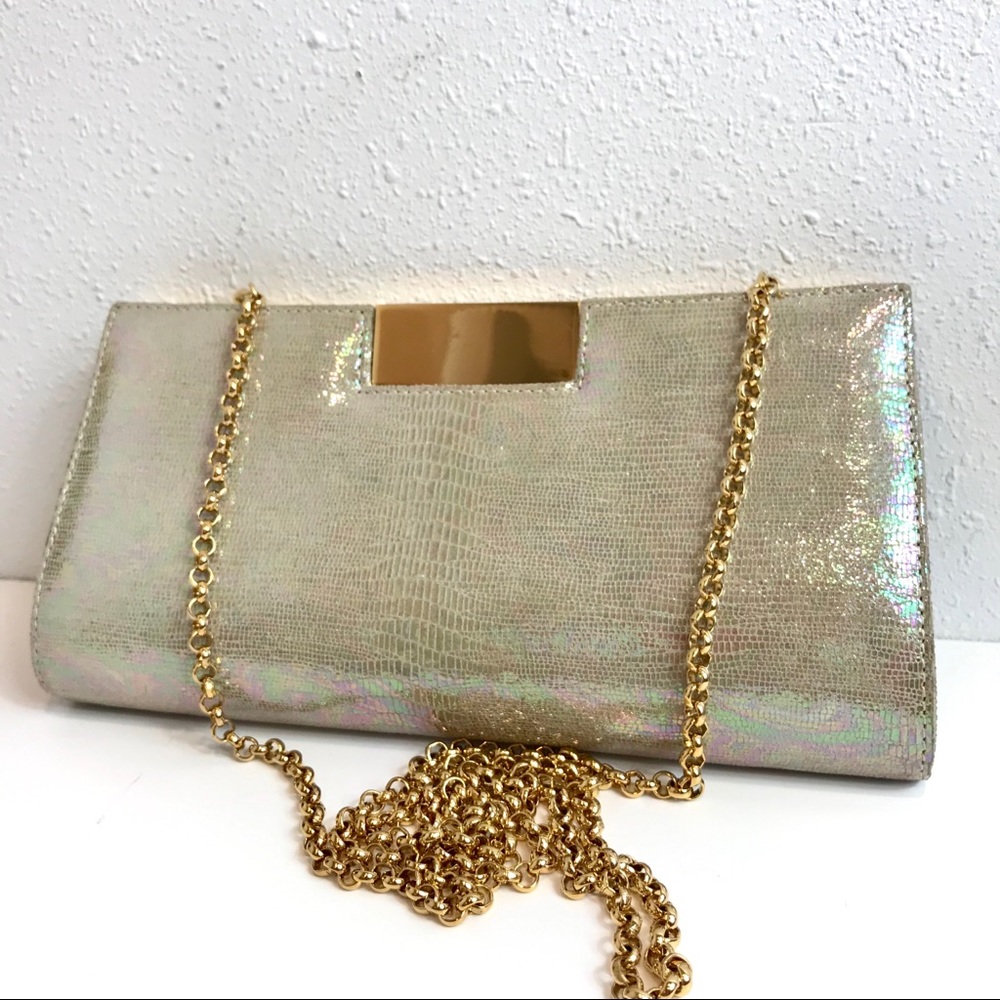J Tiras Iridescent Evening Bag